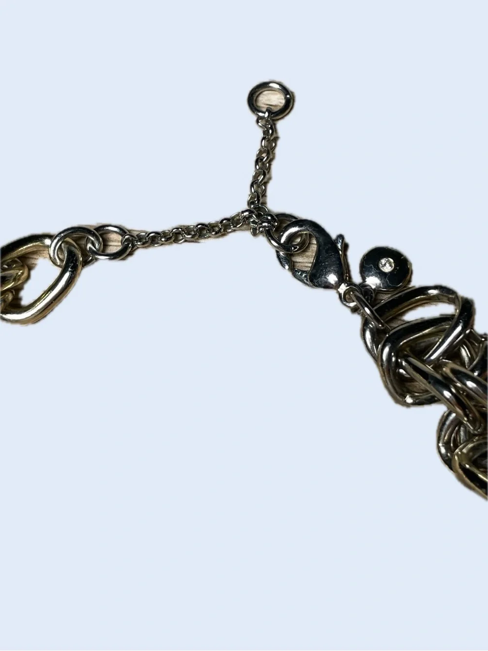 J. Crew Chunky Gold Twisted Link Necklace - Women Jewelry